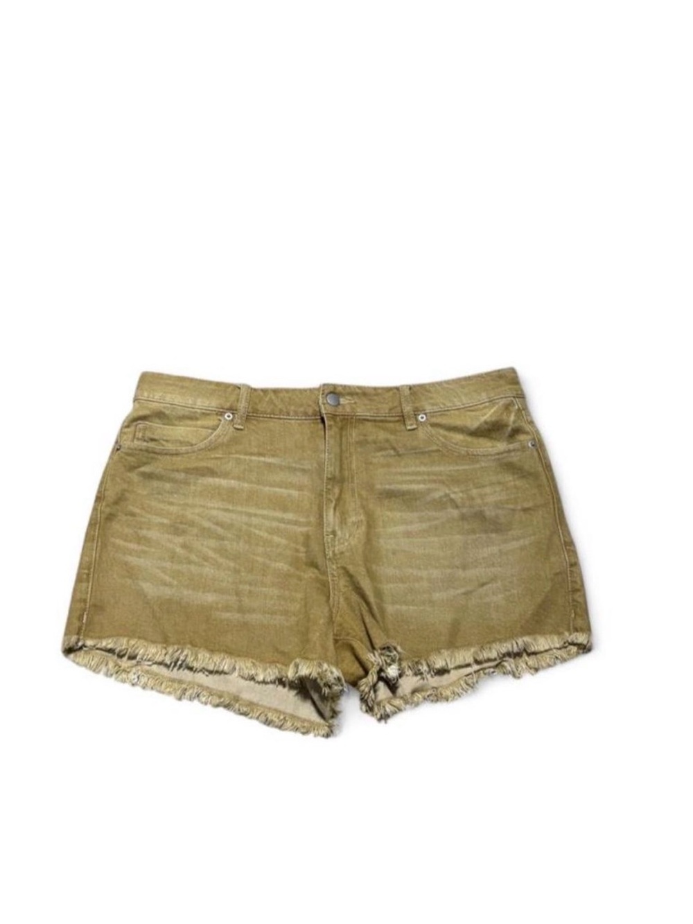 Fashion Nova 15 tan & brown denim shorts #denim #summer